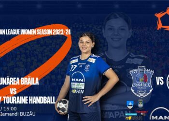 Duminică, 7 ianuarie, HC Dunărea joacă primul meci din grupele EHF European League, la Buzău, cu Chambray Touraine Handball