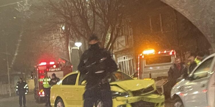 Accident cu trei persoane rănite pe Bulevardul Dorobanților