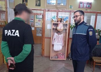 Acțiuni ale polițiștilor în incinta și zona adiacentă unităților de învățământ