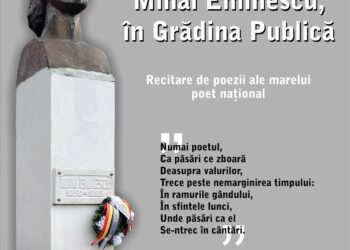 Eveniment cultural ”La statuia lui Mihai Eminescu în Grădina Publică”
