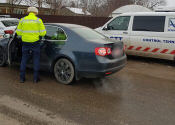 Acțiunile BLOCADA au continuat și marți, 2 3 ianuarie. Șapte permise reținute în vederea suspendării. Opt vitezomani sancționați de polițiști
