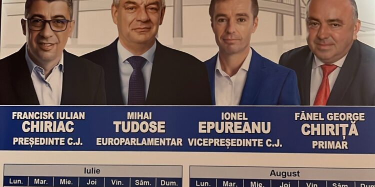 Adin Boboc (PNL): ”PSD a furat deja startul electoral şi a început să împrăştie calendare cu «Cea mai bună echipă pentru Ianca»”