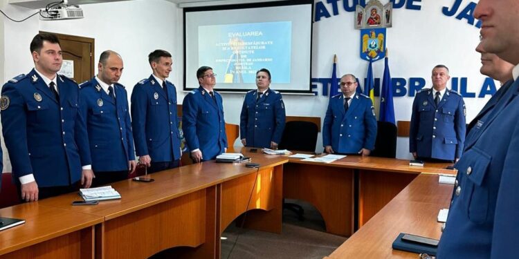 Jandarmeria Brăila și-a prezentat bilanțul pe anul 2023