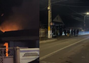 Video: De-a râsu-plânsu. Incendiu la Movila Miresii la care mașina SVSU din comună nu a putut fi folosită