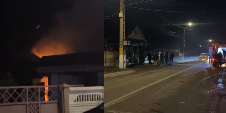 Video: De-a râsu-plânsu. Incendiu la Movila Miresii la care mașina SVSU din comună nu a putut fi folosită