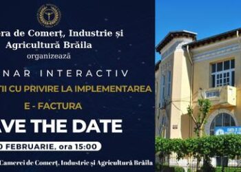 Seminar interactiv – Informații cu privire la implementarea e-factura, 20 februarie