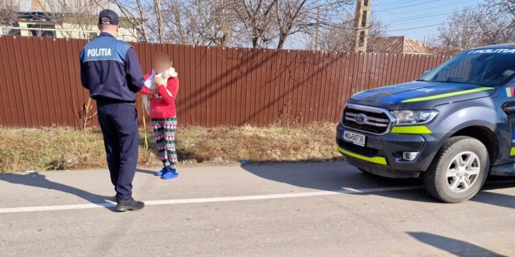 Acțiune a polițiștilor din cadrul Biroului pentru Protecția Animalelor  pe raza localității Tichilești