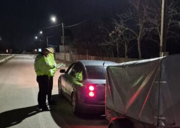 Polițiștii din cadrul Secției 1 Poliție Rurală Brăila a efectuat o razie în zona de competență
