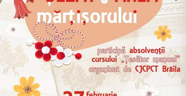 ”Șezătoarea mărțișorului”, cu participarea absolvenților cursului de Țesător manual