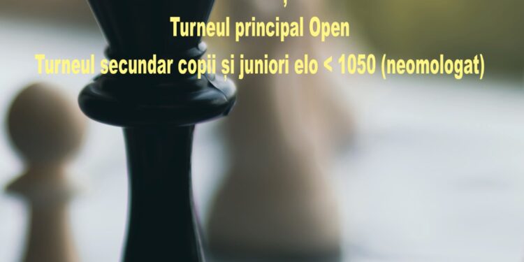 Au început înscrierile pentru Trofeul „Micul Prinț” Brăila la șah rapid