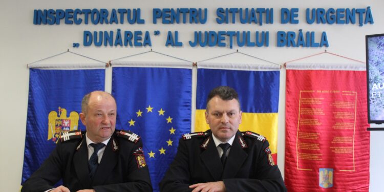 ISU „Dunărea” Brăila la aniversarea a 91 de ani de Protecție Civilă în România