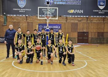 Juniorii U13 de la Cuza Pirates locul 2 în grupă după turneul de la Brăila