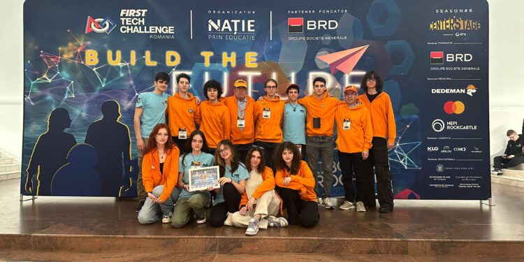 Echipa Helix a Bibliotecii Județene „Panait Istrati” Brăila, și Eva Mihaela Pacea, premiați la concursul de robotică First Tech Challenge Romania Center Stage 2023-2024