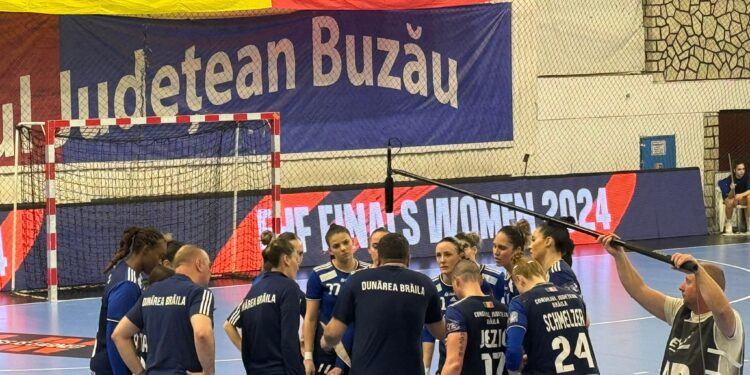 Dunărea Brăila a câștigat cu 26-25 meciul retur cu Podravka Vegeta