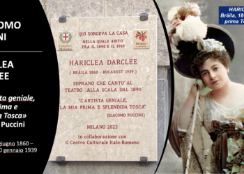 Eveniment la Milano dedicat compozitorului Giacomo Puccini și sopranei Hariclea Darclee, născută la Brăila