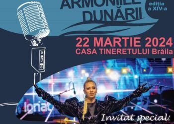 A XIV-a ediție a Concursului național de muzică ușoară pentru copii „ARMONIILE DUNĂRII” Brăila
