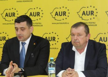 George Simion l-a anunțat pe Florin Cîrligea candidatul AUR la Primăria Brăila