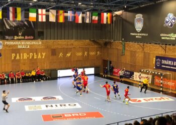 România a învins Macedonia de Nord cu 28-24, într-un meci jucat la Brăila