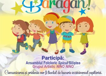 Spectacol pentru copii la Căminul Cultural din Siliștea