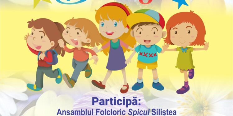 Spectacol pentru copii la Căminul Cultural din Siliștea