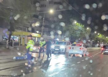 Pieton accidentat grav pe Calea Călărașilor