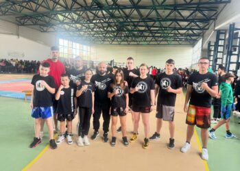Patru medalii de aur obținute de sportivii de la CS Urban Warrior Gym Brăila la Turneul campionilor de kickboxing copii și juniori