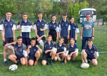 Echipa Școlii gimnaziale Petre Carp din Tufești s-a calificat la faza națională a ONSS rugby tag pentru echipe de gimnaziu