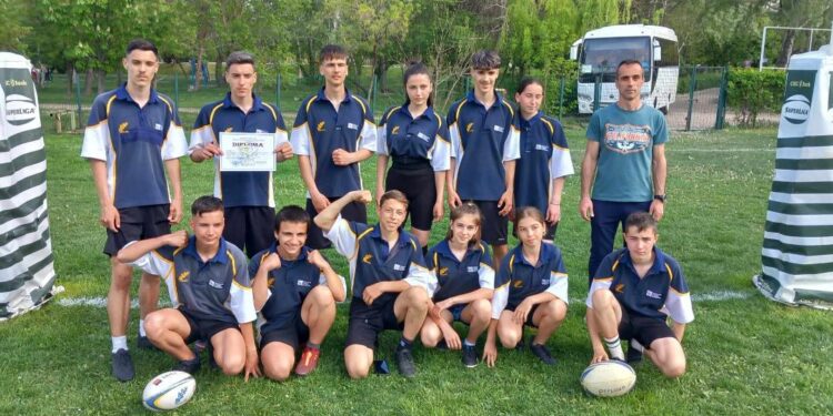 Echipa Școlii gimnaziale Petre Carp din Tufești s-a calificat la faza națională a ONSS rugby tag pentru echipe de gimnaziu