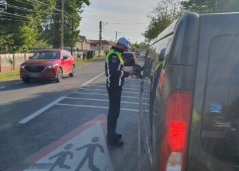 Acțiuni desfășurate în trafic de polițiștii brăileni în cursul zilei de duminică