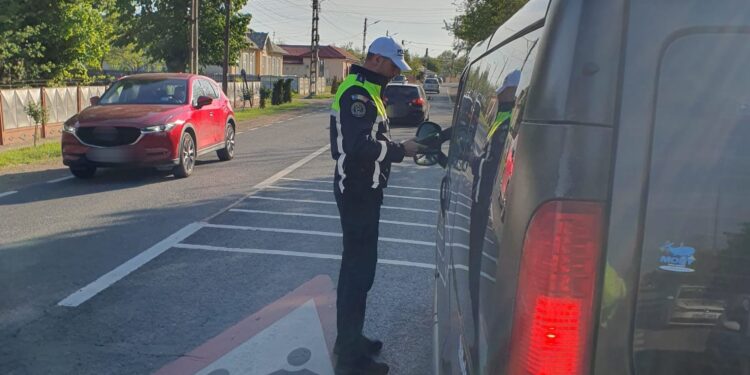 Acțiuni desfășurate în trafic de polițiștii brăileni în cursul zilei de duminică