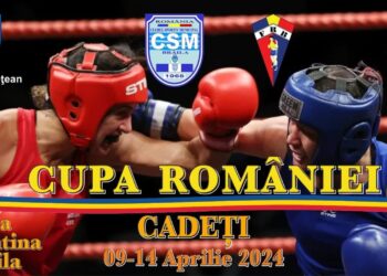 În perioada 9 -1 4 aprilie, Brăila va fi gazda Cupei României la box pentru cadeți