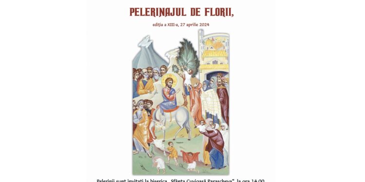 Pelerinajul de Florii organizat sâmbătă la Brăila