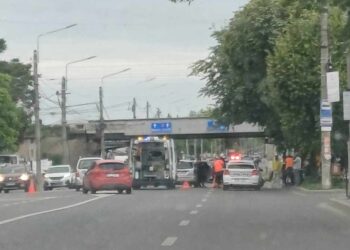 Pieton băut accidentat pe șoseaua Râmnicu Sărat din municipiul Brăila