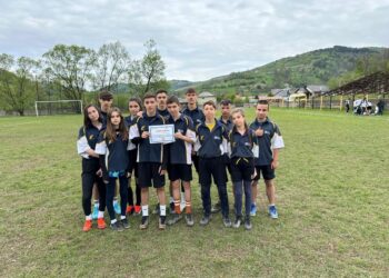 Echipa de la Școala Gimnaziala Petre Carp din Tufești s-a clasat pe locul 5 la faza finală a ONSS la rugby-tag