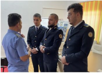 Trei polițiști de penitenciare, recrutați din sursă externă, au depus jurământul de credință la Penitenciarul Brăila