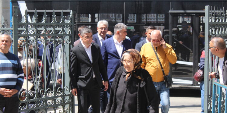 Galerie foto: Premierul Marcel Ciolacu la Izvorul Tămăduirii de la Biserica Greacă din Brăila