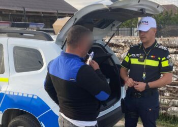 Acțiuni ale polițiștilor brăileni în prima zi din luna mai