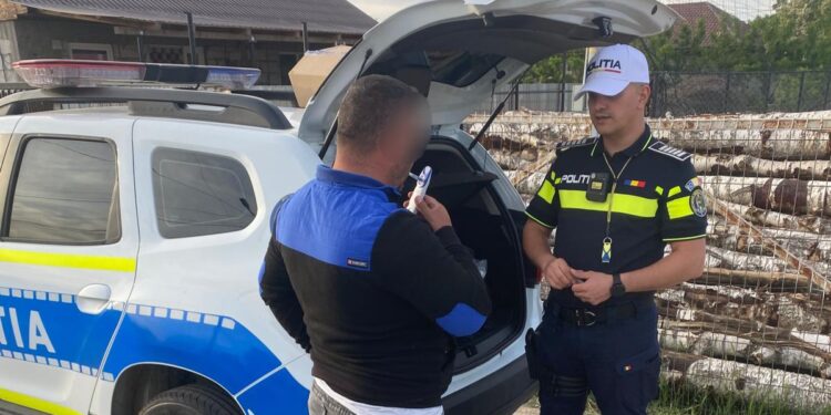 Acțiuni ale polițiștilor brăileni în prima zi din luna mai