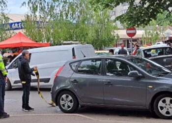 Femeie de 62 de ani, care traversa neregulamentar, accidentată în zona Pieței Concordia