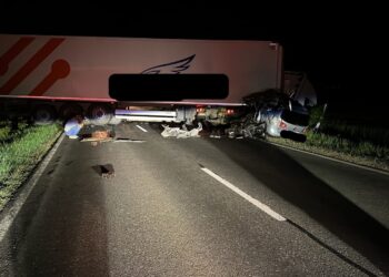 Accident mortal azi noapte pe DN2B