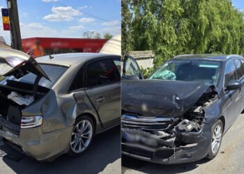 Accident cu 5 persoane rănite pe DN2B, printre care și un copil de 4 ani