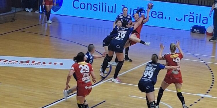 HC Dunărea Brăila a învins cu 31-29 pe SCM Râmnicu Vâlcea și și-a asigurat matematic locul 4 în Liga Florilor