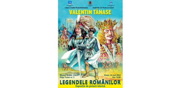 Vernisajul  expoziției de pictură istorică „Legendele românilor” la Muzeul Brăilei „Carol I”