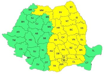 Cod galben de ploi și vijelii