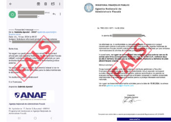 Mesaje false în numele ANAF