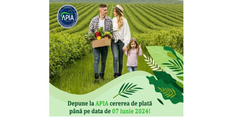 Fermierii sunt așteptați până pe 7 iunie 2024 să depună Cererea de plată!
