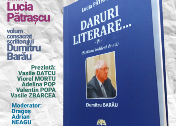 Lansare de carte la Biblioteca Județeană Panait Istrati Brăila