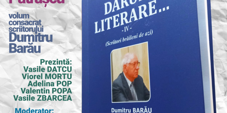 Lansare de carte la Biblioteca Județeană Panait Istrati Brăila