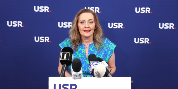 Elena Lasconi a fost aleasă candidat al USR pentru funcția de președinte al României