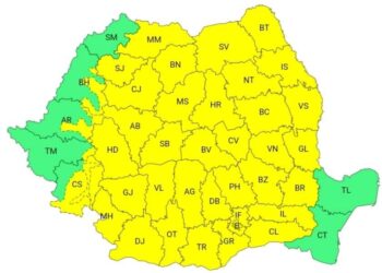 După caniculă ne așteptăm și la ploi și vijelii